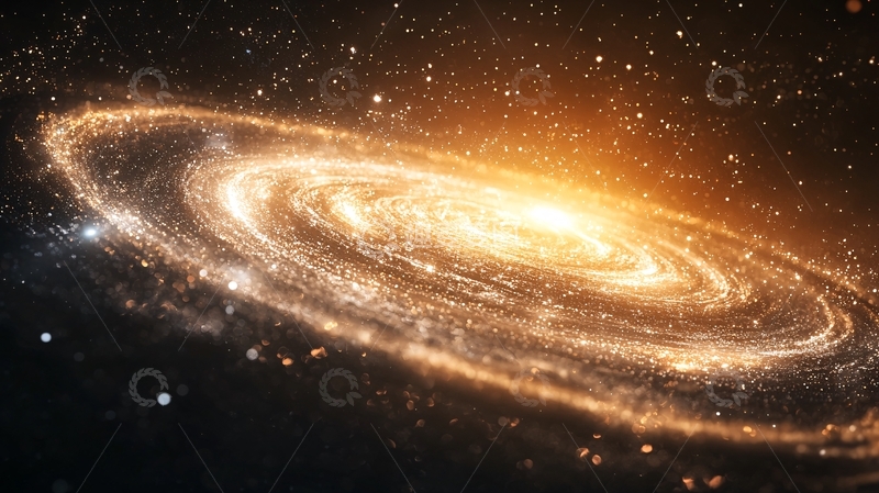 高清大图下载【趣麦麦图】壮丽星系高清图片