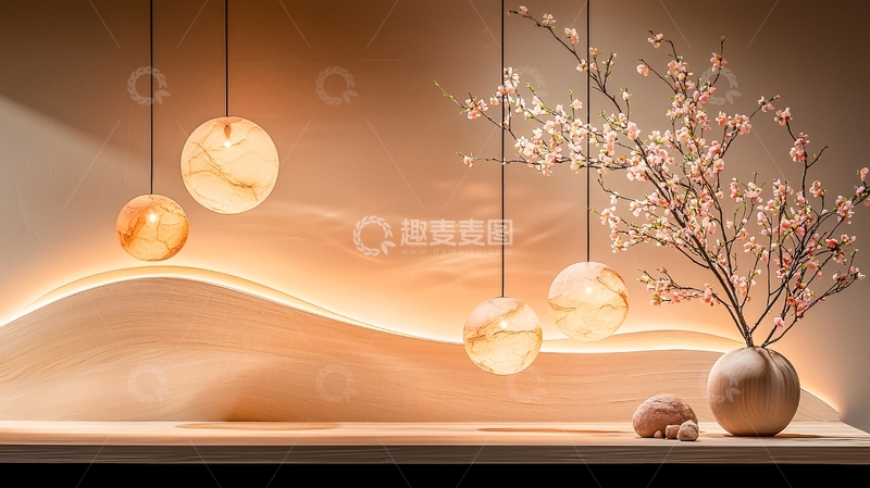 高清大图下载【趣麦麦图】静谧柔和的室内光线