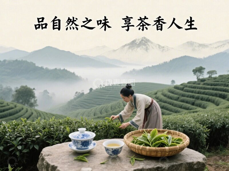 高清大图下载【趣麦麦图】自然之味茶香3