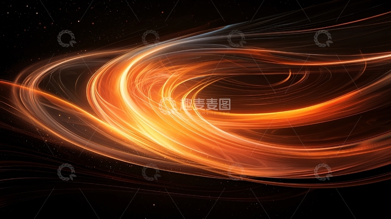 高清大图下载【趣麦麦图】抽象光线高清图片