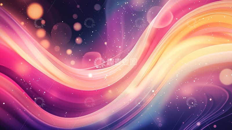 高清大图下载【趣麦麦图】色彩梦幻背景
