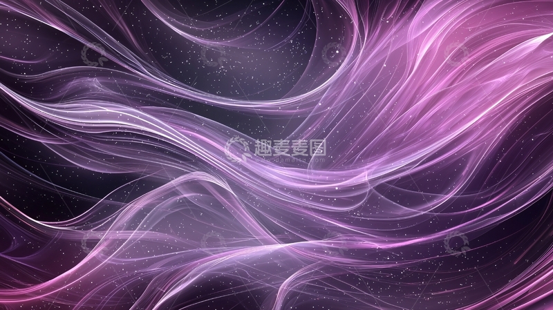 高清大图下载【趣麦麦图】紫色烟雾状背景