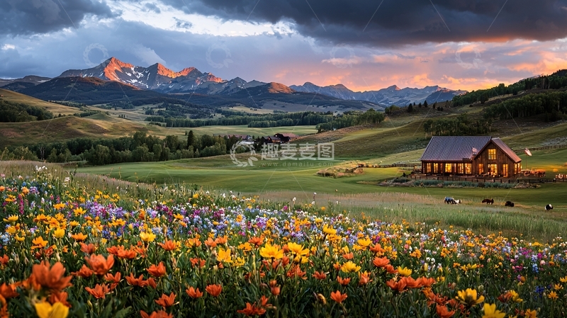 高清大图下载【趣麦麦图】田园风光高清图片