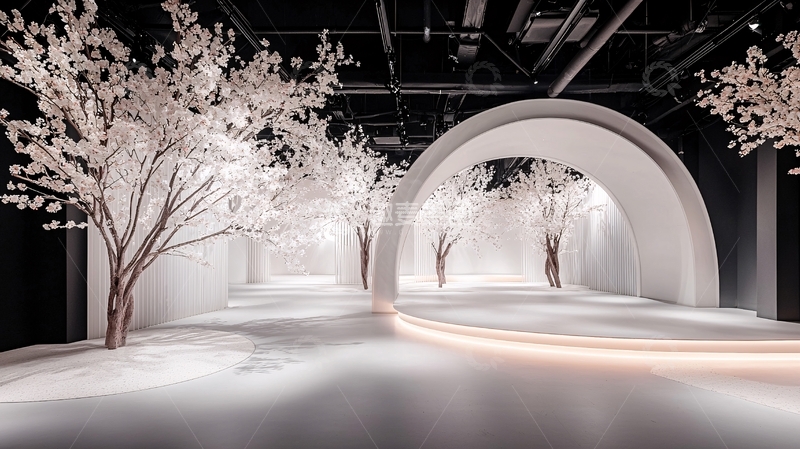 高清大图下载【趣麦麦图】白色主题梦幻场景
