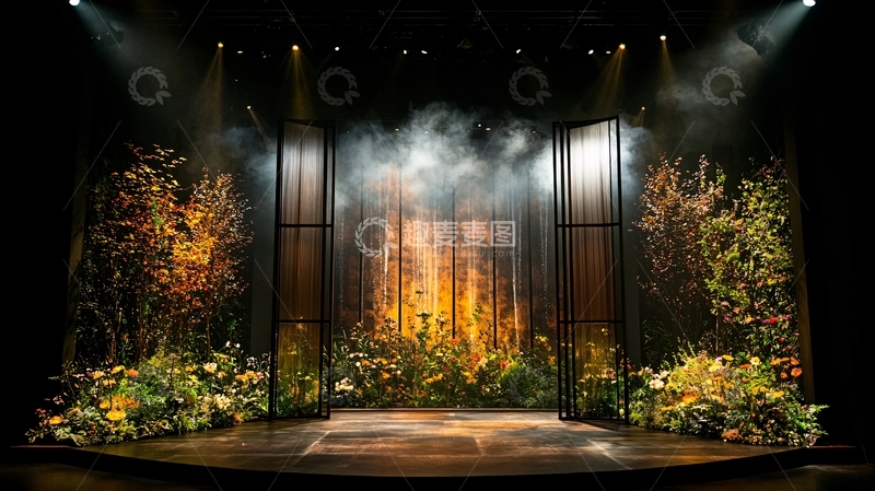 高清大图下载【趣麦麦图】舞台布景高清图片