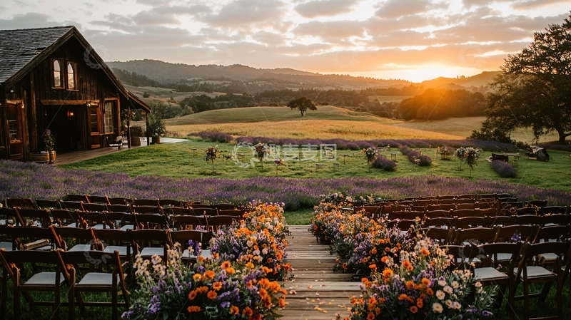 高清大图下载【趣麦麦图】户外婚礼场地