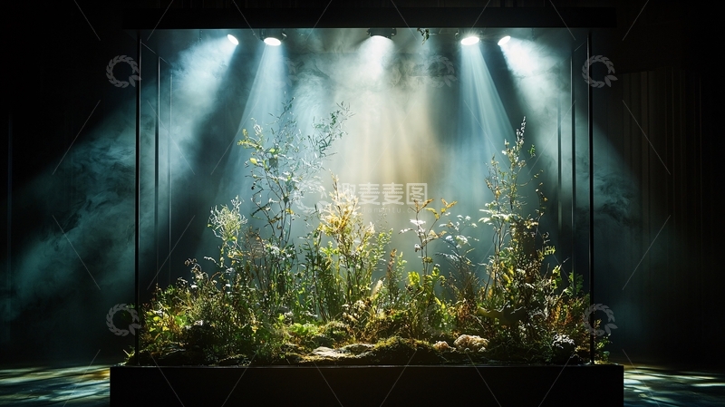 高清大图下载【趣麦麦图】舞台上的植物群