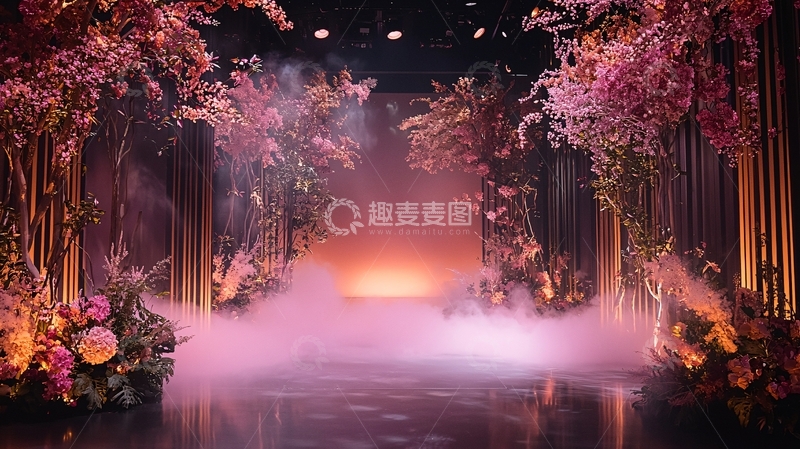 高清大图下载【趣麦麦图】梦幻森林舞台