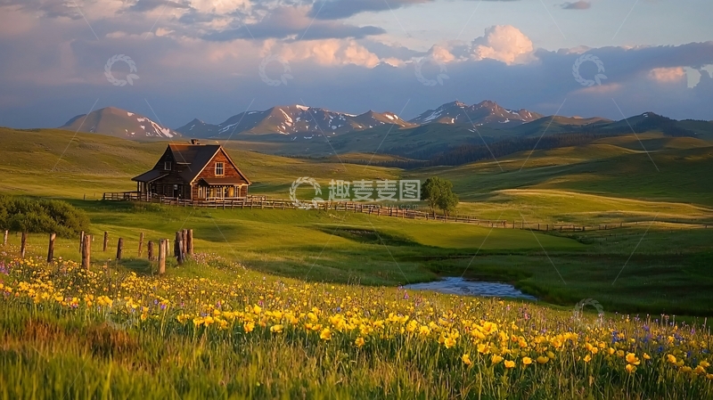 高清大图下载【趣麦麦图】田园风光高清图片