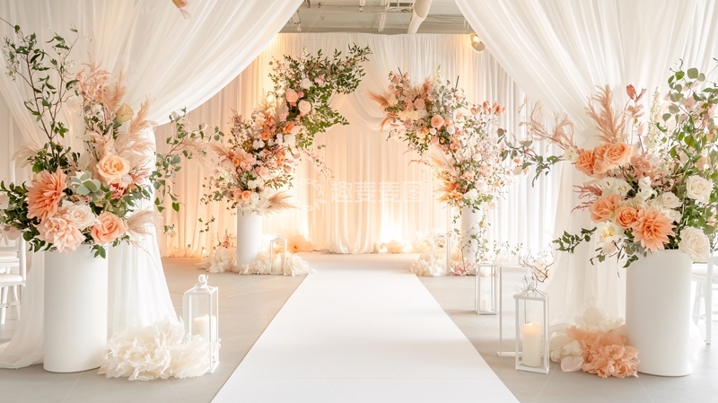 高清大图下载【趣麦麦图】浪漫婚礼场景