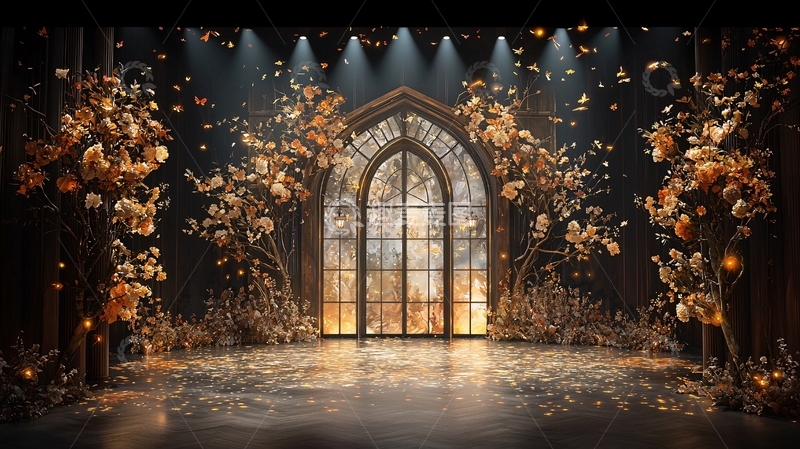 高清大图下载【趣麦麦图】华丽的哥特式拱门