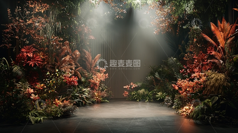 高清大图下载【趣麦麦图】神秘森林舞台
