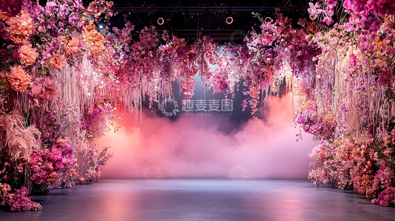 高清大图下载【趣麦麦图】花团锦簇的梦幻场景