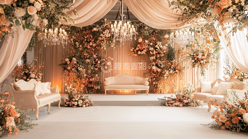 高清大图下载【趣麦麦图】婚礼舞台高清图片