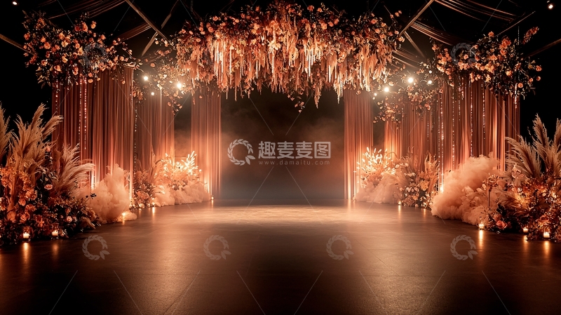 高清大图下载【趣麦麦图】婚礼仪式背景