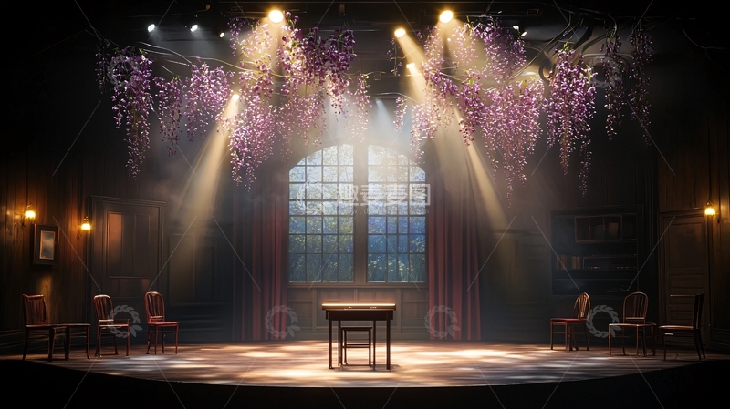 高清大图下载【趣麦麦图】舞台剧布景高清图片