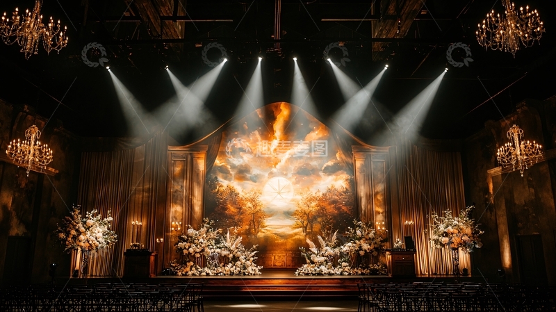 高清大图下载【趣麦麦图】华丽舞台高清图片