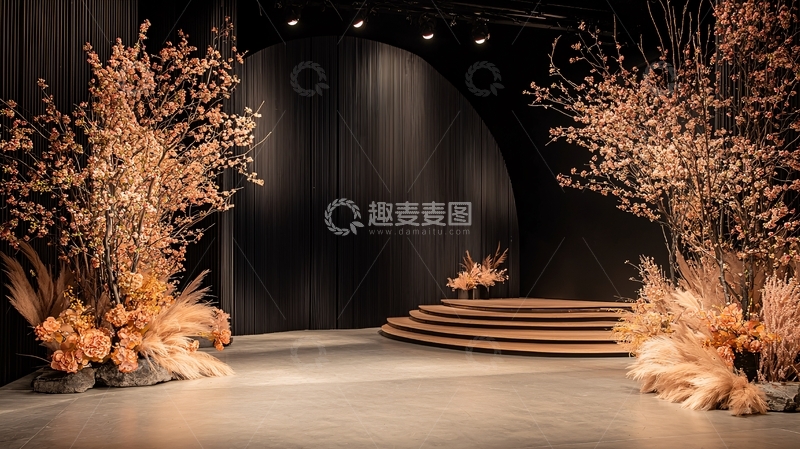 高清大图下载【趣麦麦图】舞台背景高清图片