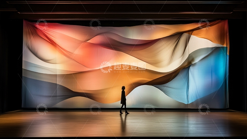 高清大图下载【趣麦麦图】抽象艺术大屏幕