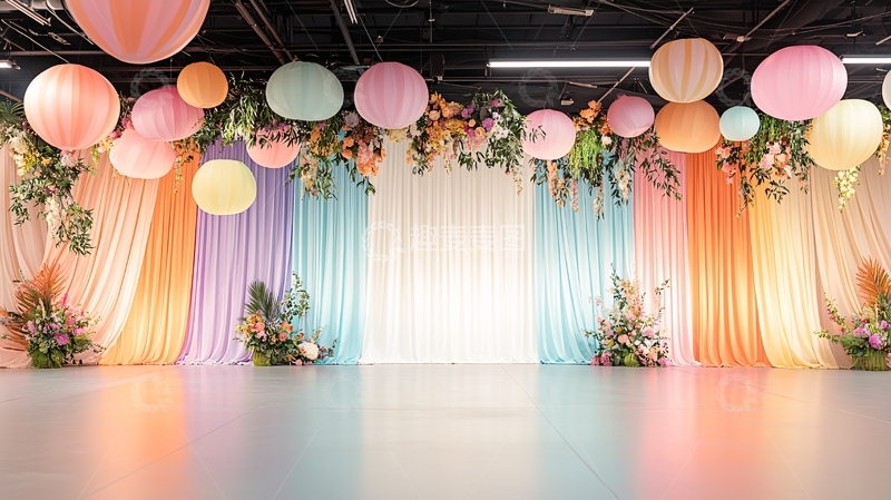 高清大图下载【趣麦麦图】婚礼现场唯美背景