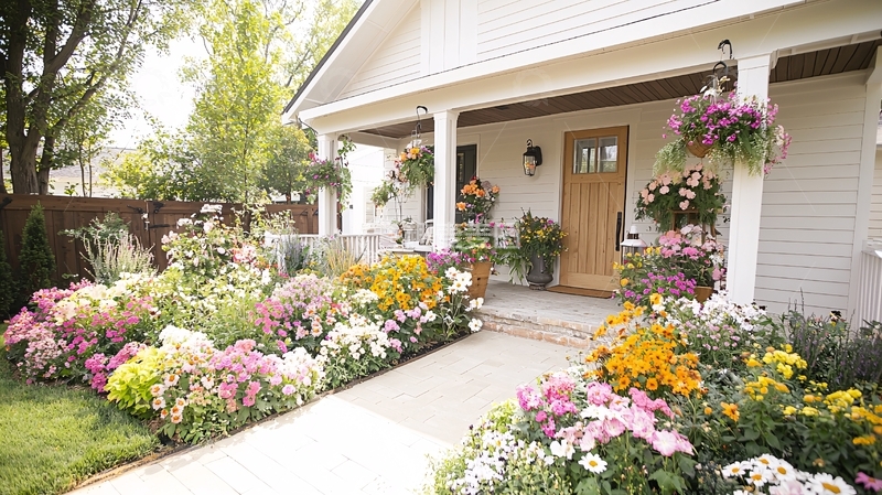 高清大图下载【趣麦麦图】带花园的房子