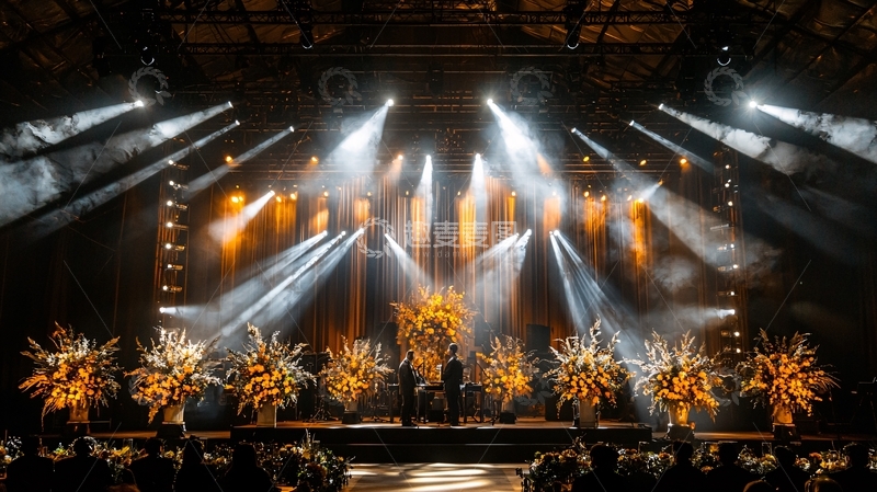 高清大图下载【趣麦麦图】舞台灯光效果炫丽