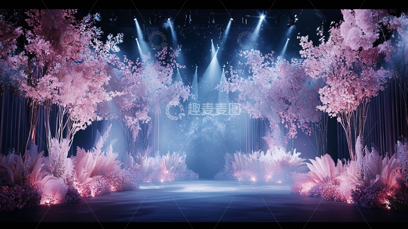 高清大图下载【趣麦麦图】梦幻唯美的舞台场景