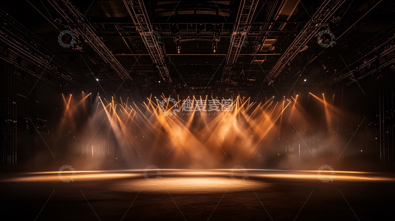 高清大图下载【趣麦麦图】舞台灯光效果