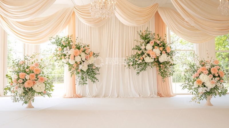 高清大图下载【趣麦麦图】婚礼现场装饰布置