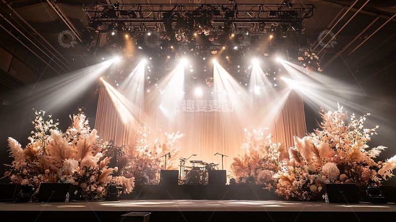 高清大图下载【趣麦麦图】舞台灯光高清图片