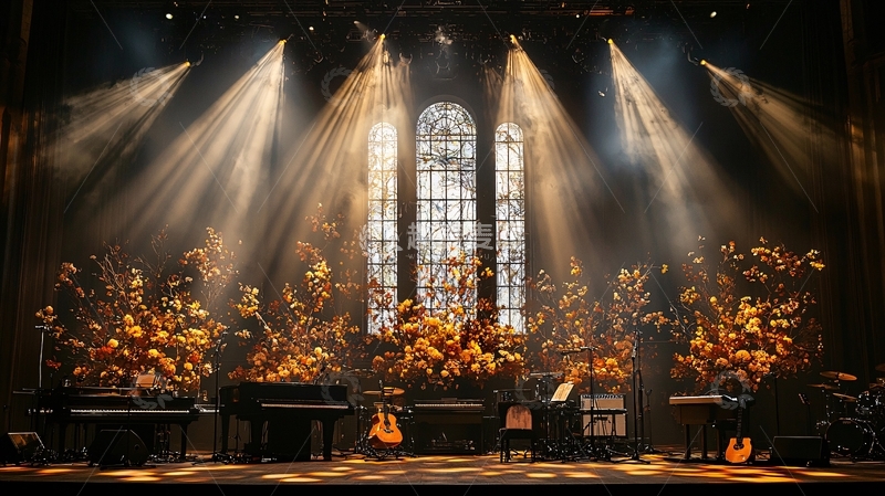 高清大图下载【趣麦麦图】舞台表演艺术场景