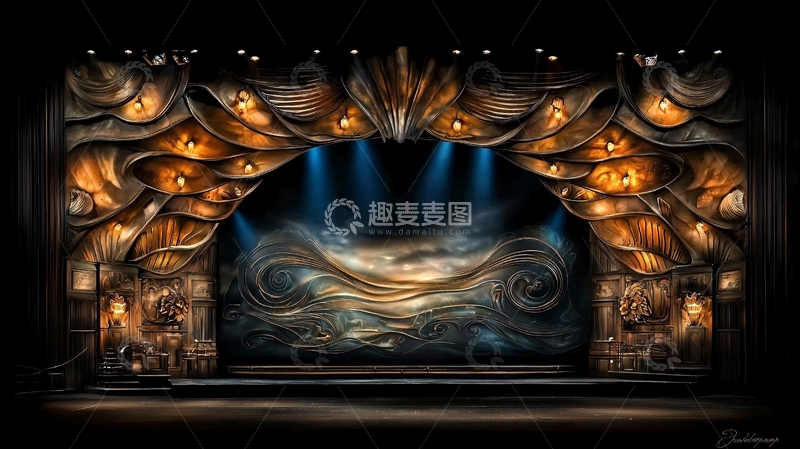 高清大图下载【趣麦麦图】华丽舞台高清图片