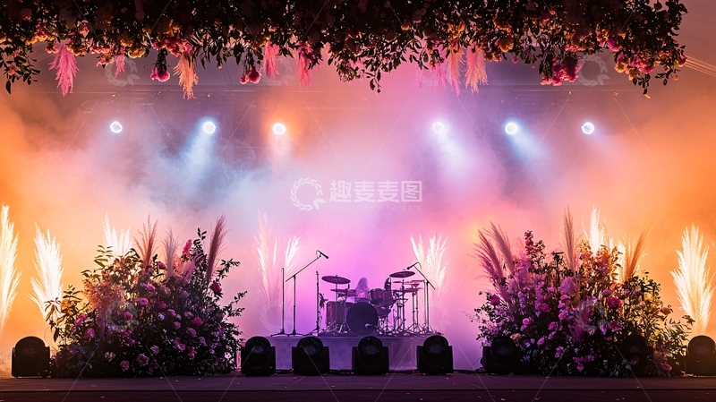 高清大图下载【趣麦麦图】舞台灯光高清图片