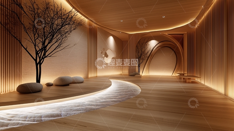 高清大图下载【趣麦麦图】温馨木质禅意空间