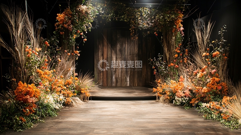 高清大图下载【趣麦麦图】自然风格的通道场景