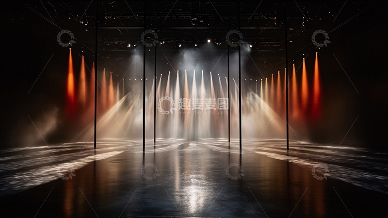 高清大图下载【趣麦麦图】舞台灯光效果全景