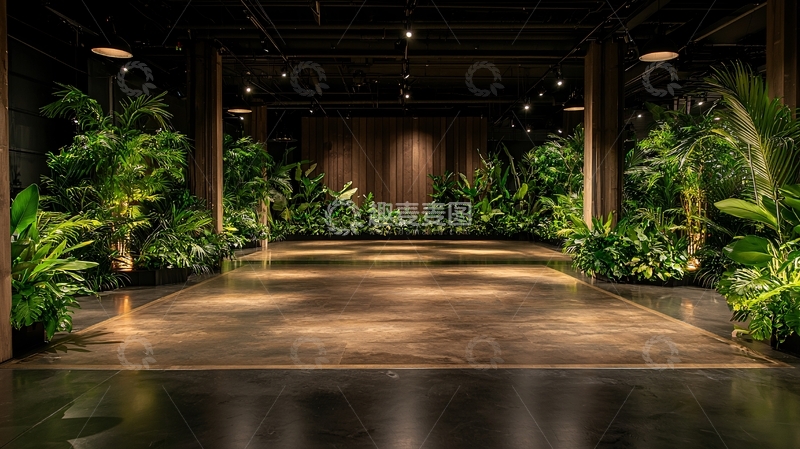 高清大图下载【趣麦麦图】室内绿植空间