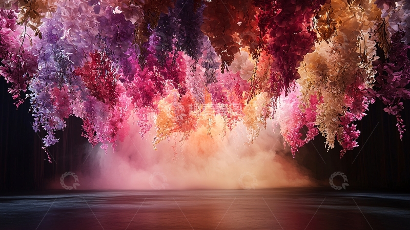 高清大图下载【趣麦麦图】色彩爆炸抽象背景