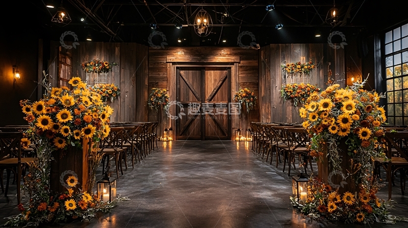 高清大图下载【趣麦麦图】室内婚礼高清图片