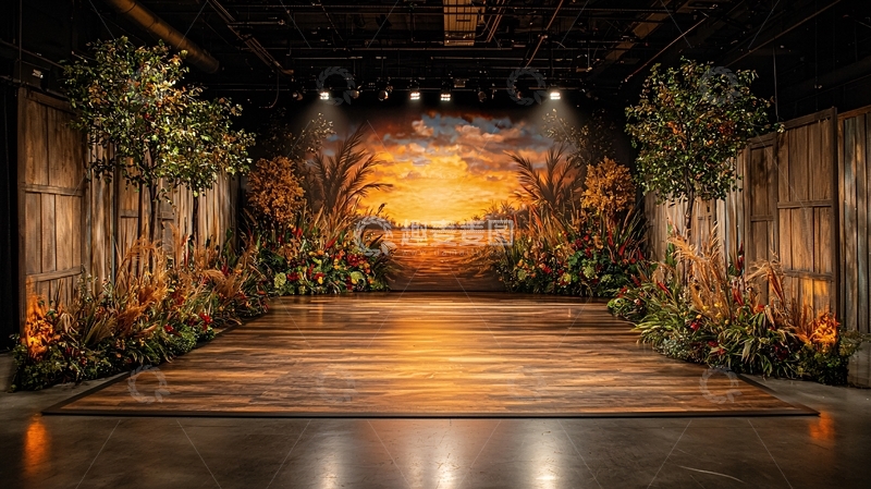 高清大图下载【趣麦麦图】舞台剧布景高清图片