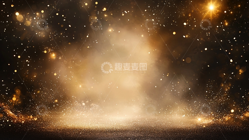 高清大图下载【趣麦麦图】金色光芒背景1