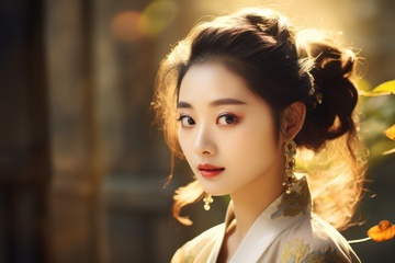 一位美丽的女性