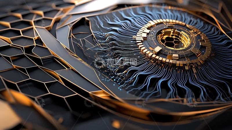 高清大图下载【趣麦麦图】机械眼睛特写