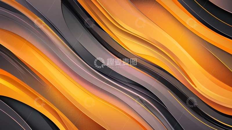 高清大图下载【趣麦麦图】抽象流体艺术