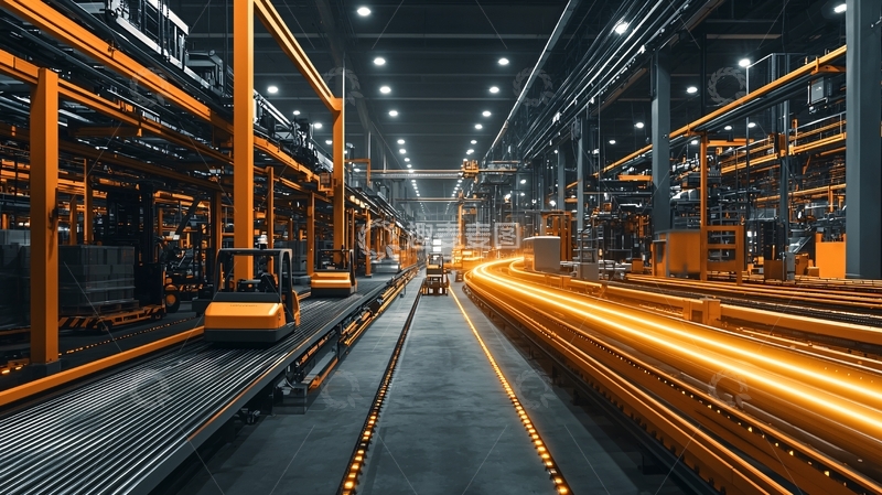 高清大图下载【趣麦麦图】工业厂房内部景象