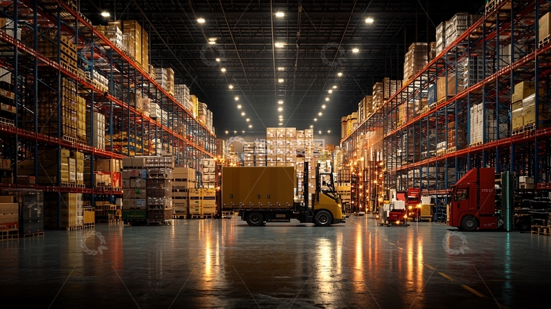 高清大图下载【趣麦麦图】仓库内部高清图片