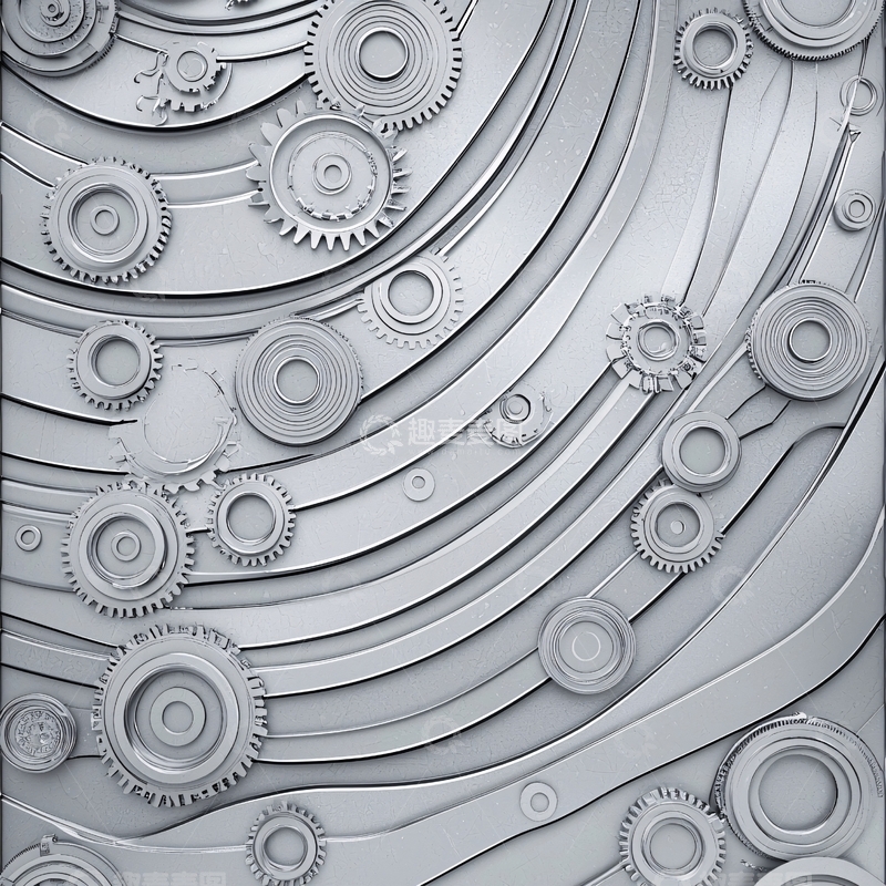 高清大图下载【趣麦麦图】精密机械零件的艺术