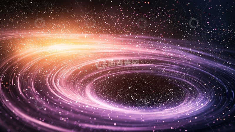 高清大图下载【趣麦麦图】宇宙星云漩涡背景
