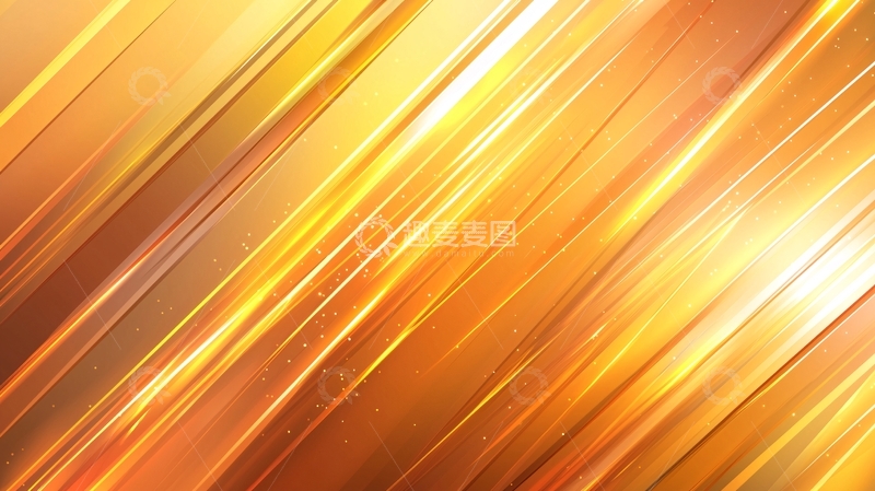 高清大图下载【趣麦麦图】金色斜纹发光背景
