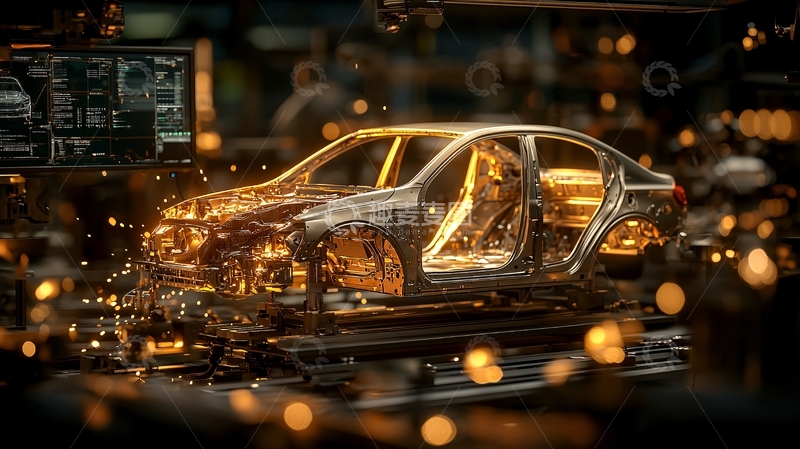 高清大图下载【趣麦麦图】汽车解构高清图片